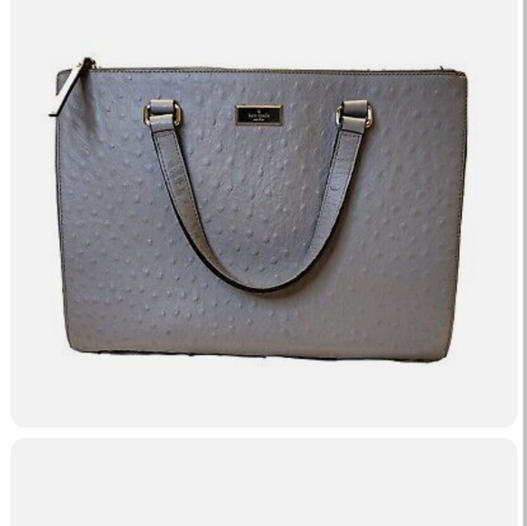 Kate Spade Bristol Drive Loden Ostrich Embossed Satchel - Picture 2 of 16